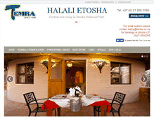 Tablet Screenshot of etoshahalali.com